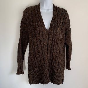 Oversized Cable Knit Sweater